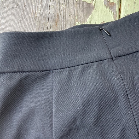 Zara Black Mini Belted Skirt Rhinestone Buckle BNWT XS - Picture 7 of 7